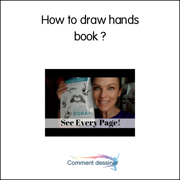 How to draw hands book